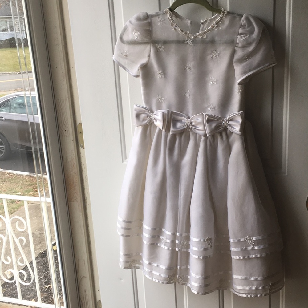 Girls size 10 First Holy Communion dress